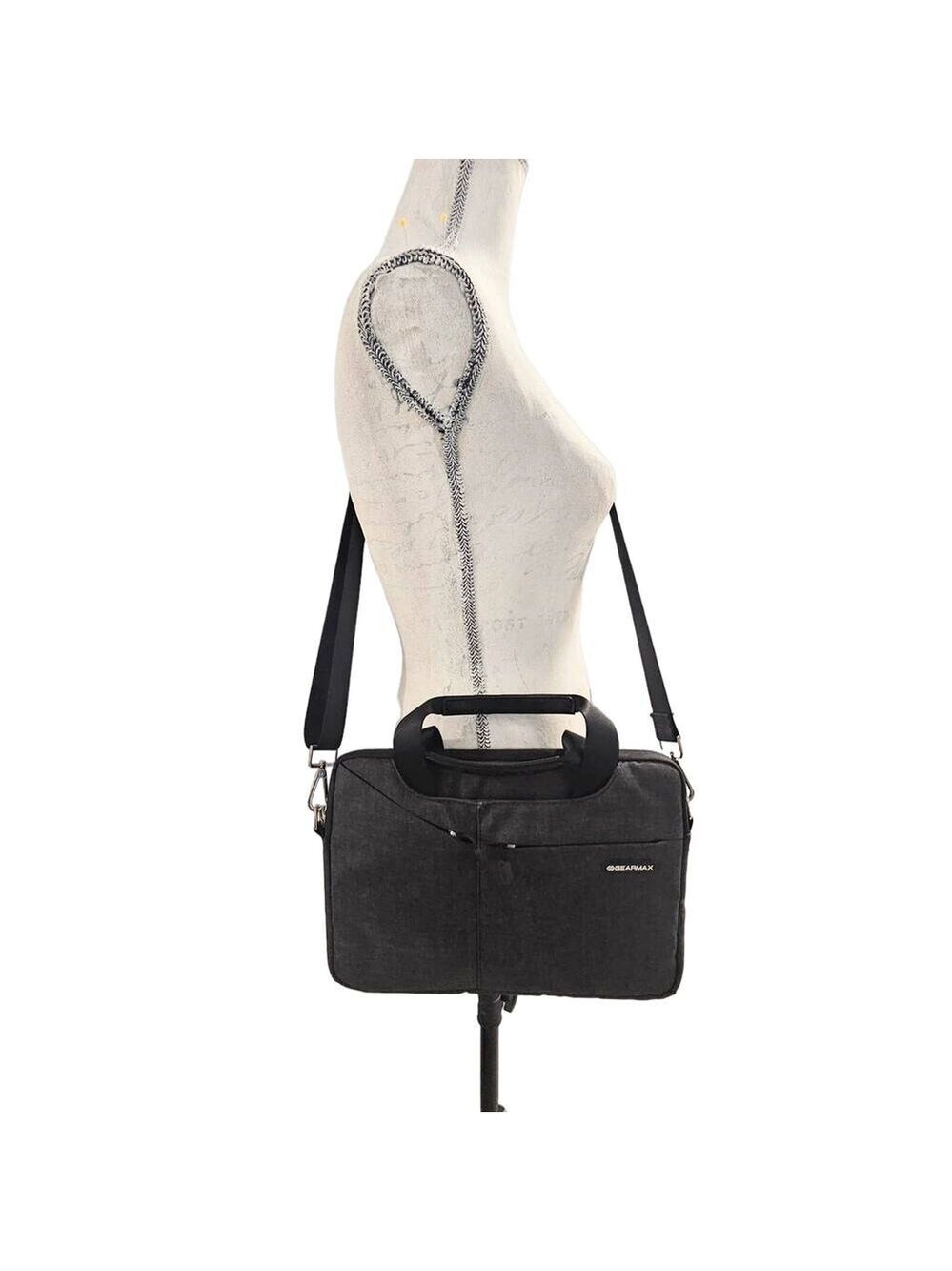 Gear max Gray Zip Up Tablet bag
